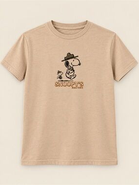 Peanuts Snoopy Beagle Scouts Adventure Graphic T-Shirt